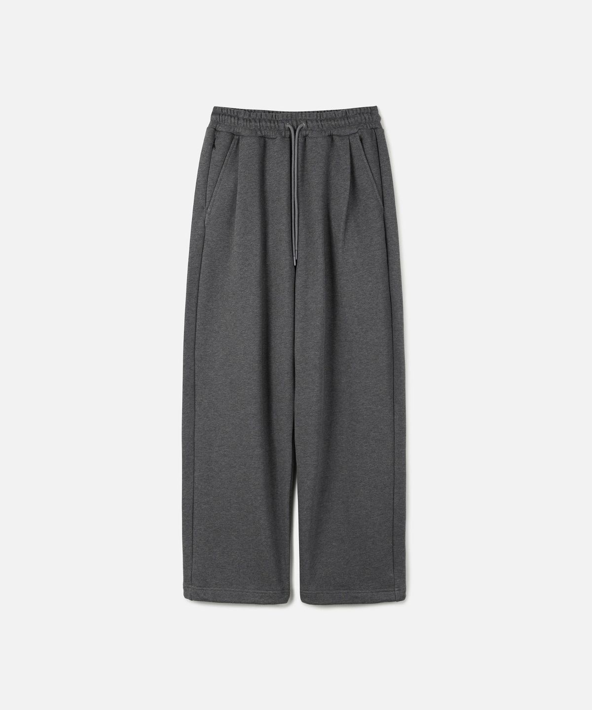 247시리즈(247SERIES) SUPIMA 와이드 스웨트팬츠 CHARCOAL MELANGE