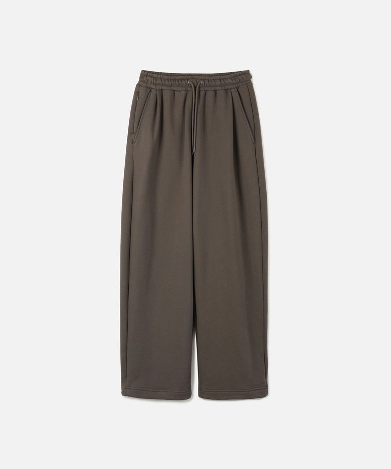 SUPIMA 와이드 스웨트팬츠 BROWN