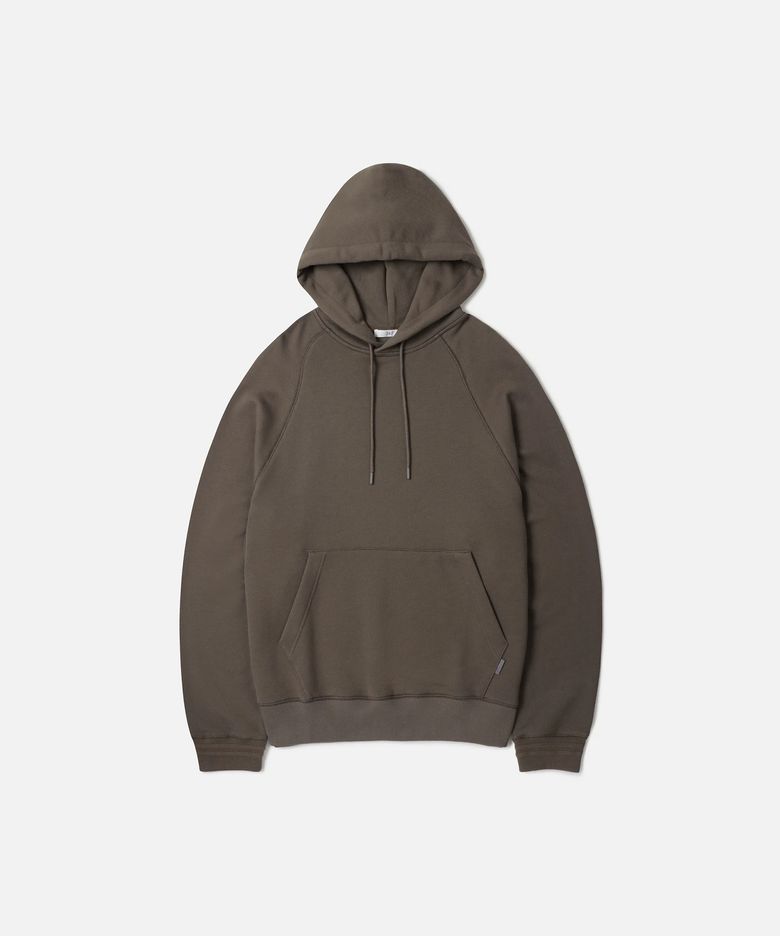 SUPIMA 후디 스웨트셔츠 BROWN