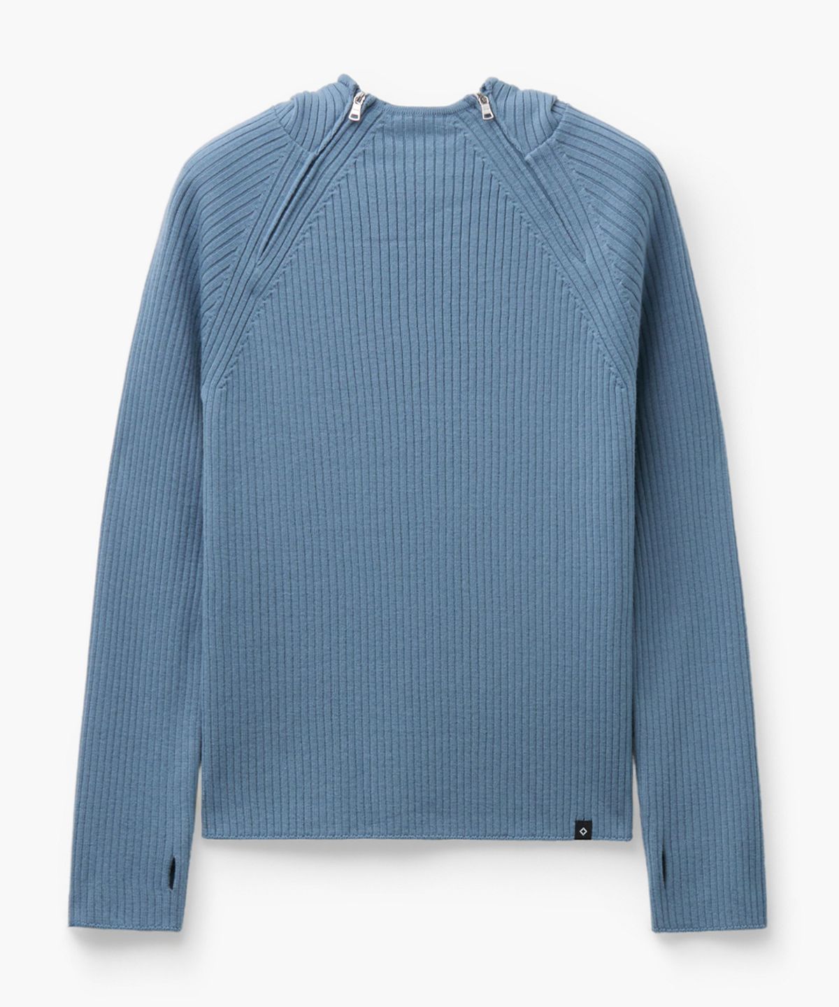 헬리녹스 웨어(HELINOX WEAR) 벤틸레이션 슬림 니트 후디 우먼_Light Blue