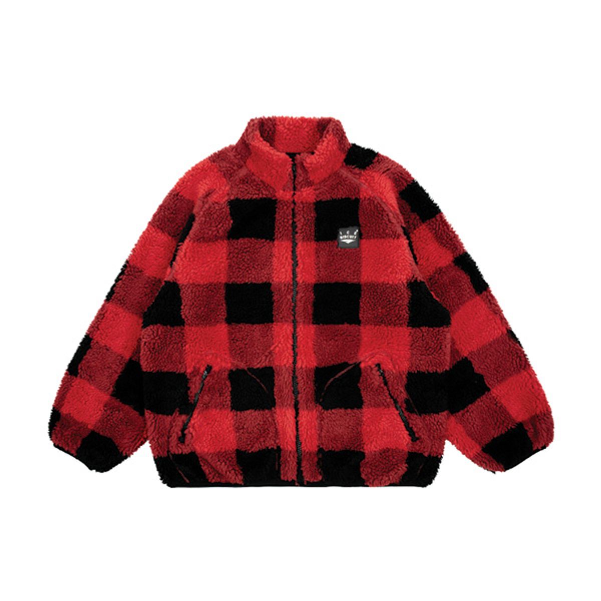 아이스비스킷(ICEBISCUIT) 아이스비스킷_미키_체크 부클 재킷_IB64JL701
