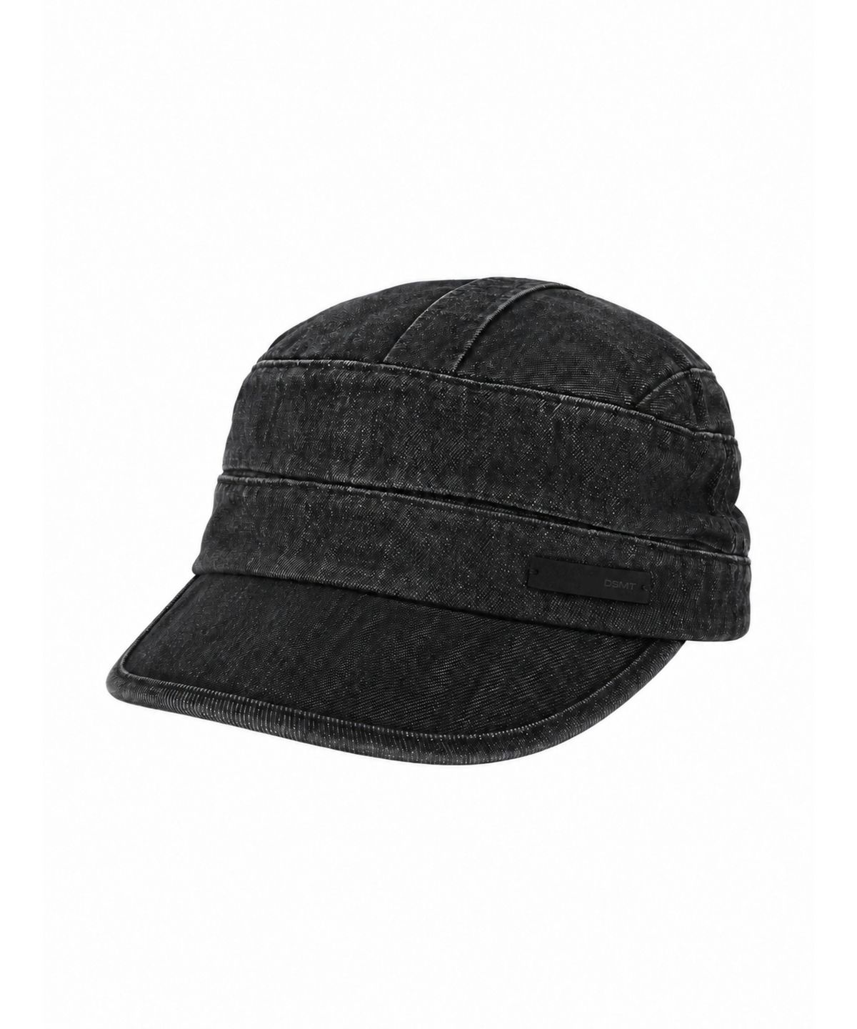 디에스엠티(DSMT) DRAPE DENIM CAP_BLACK
