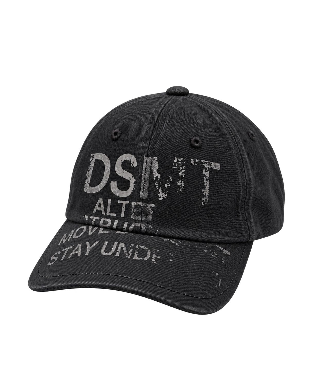 디에스엠티(DSMT) TYPEFACE CAP_BLACK