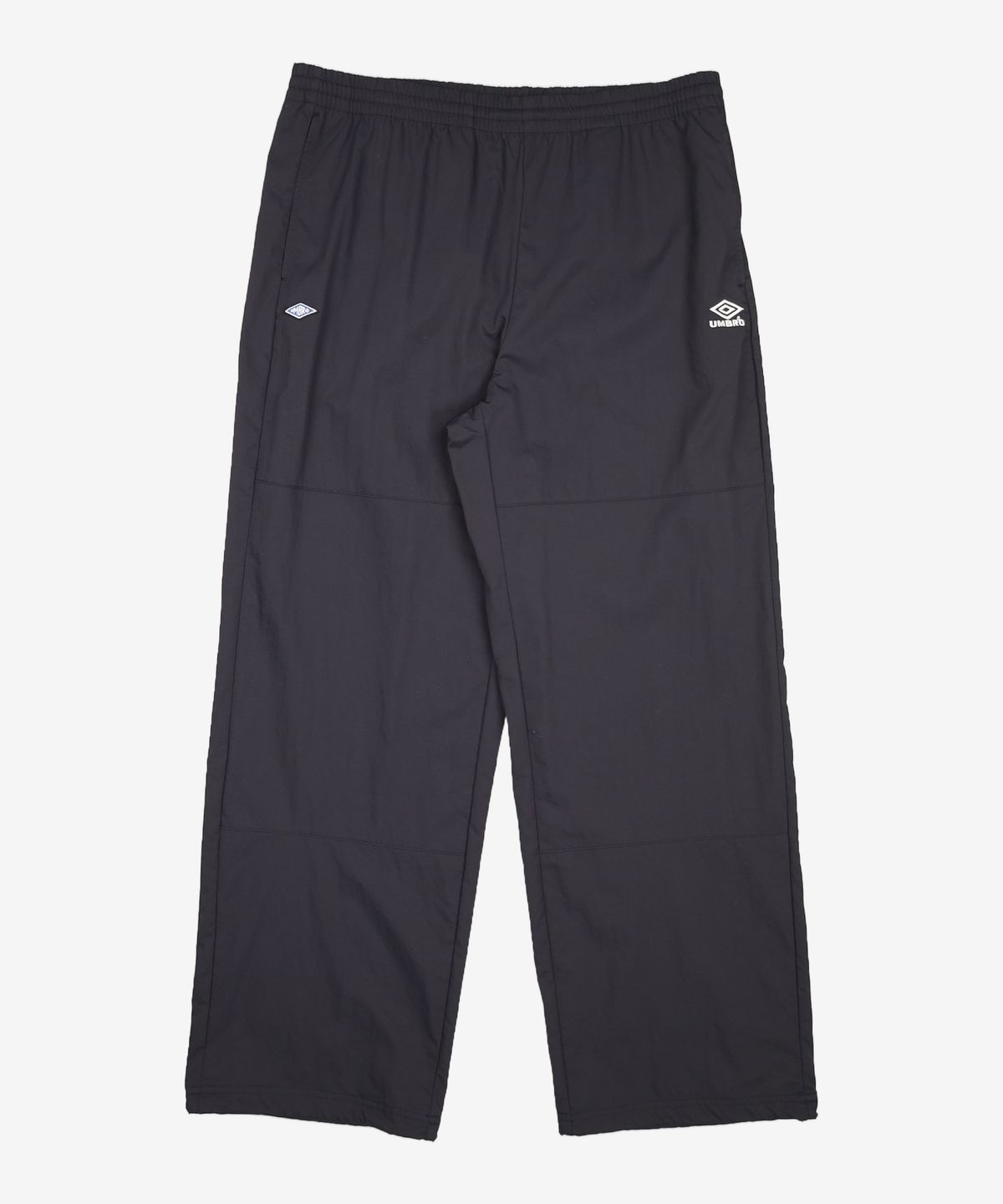 엄브로(UMBRO) HBL 로얄 컬리지 와이드 & 조거 2WAY 우븐 팬츠 블랙(UQ321CPT99) XXL