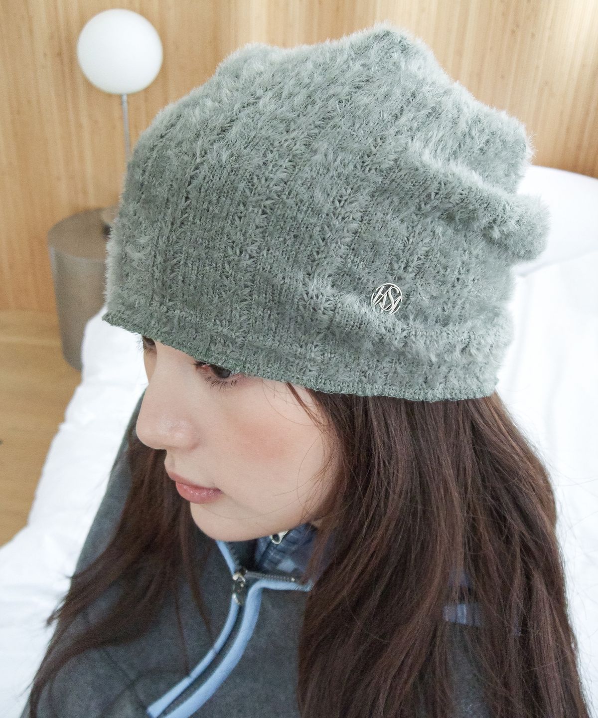 해비즘(HAVISM) WP LOFTY BEANIE(KHAKI)