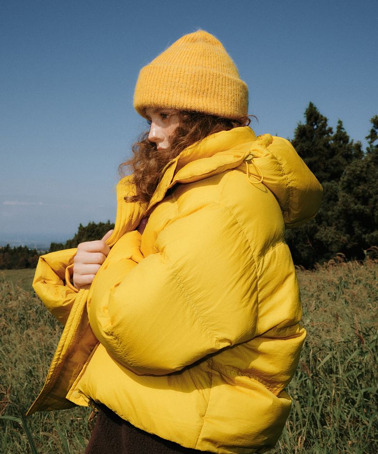 Essential Knit Beanie (Mustard)