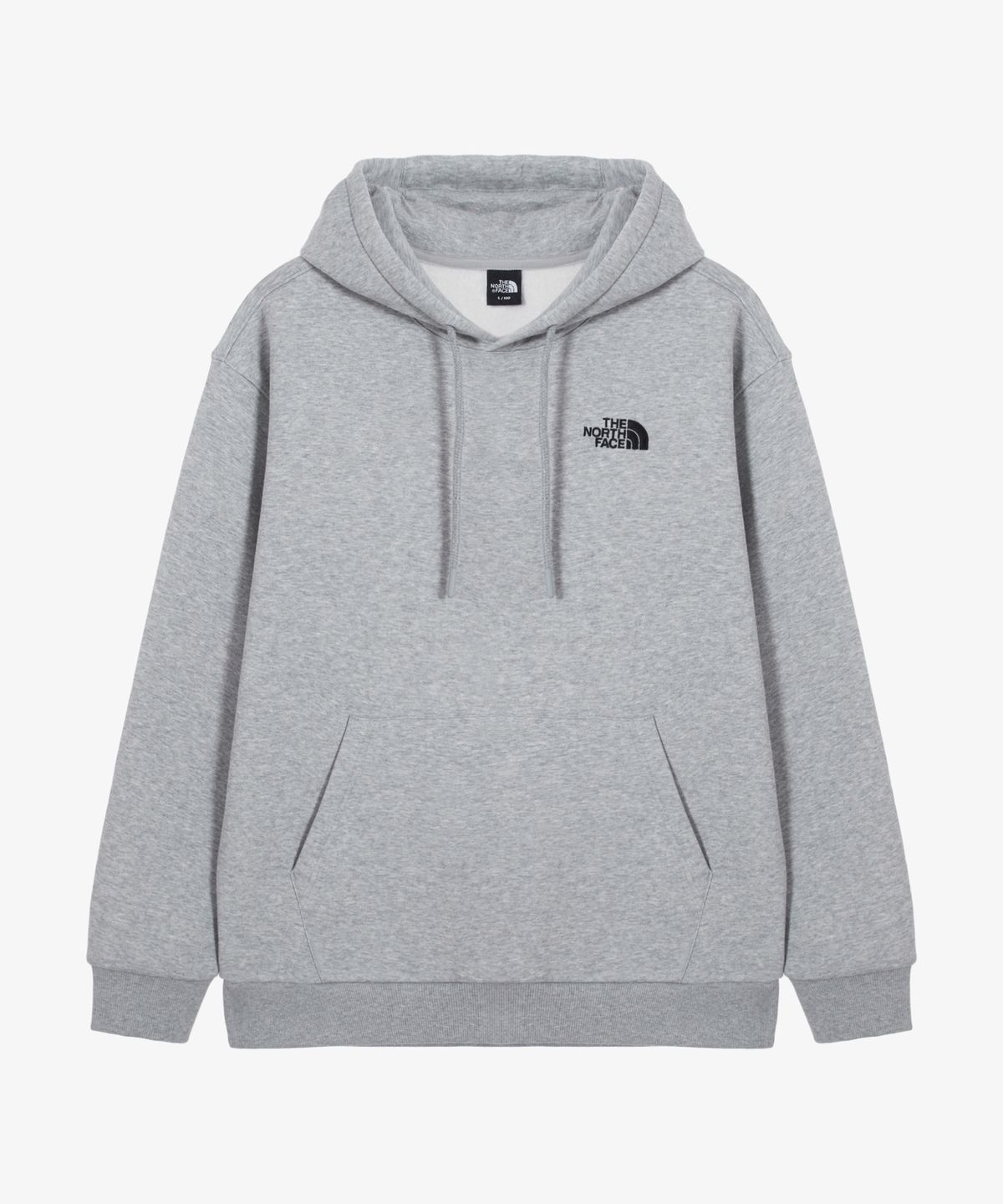 노스페이스(THE NORTH FACE) NM5PS56A 남성 코어 브러시드 후디 MELANGE GREY