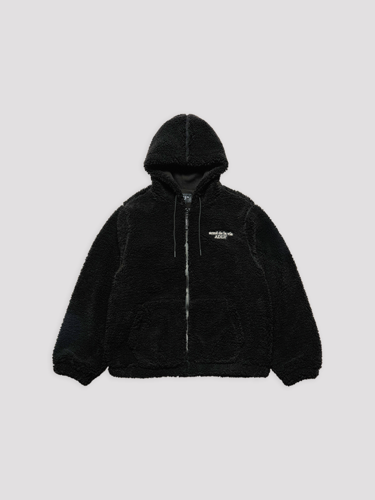 아크메드라비(ACME DE LA VIE) ADLV BOUCLE HOODIE ZIP UP