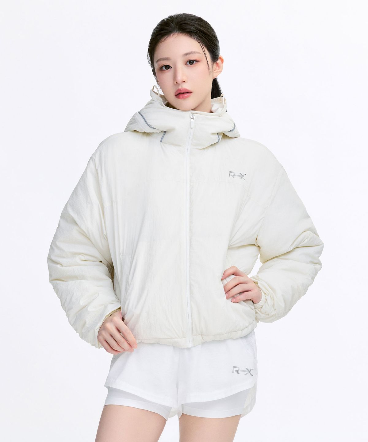 젝시믹스(XEXYMIX) RX 윈드라이트 패딩 아노락 점퍼 XFL4JP1003