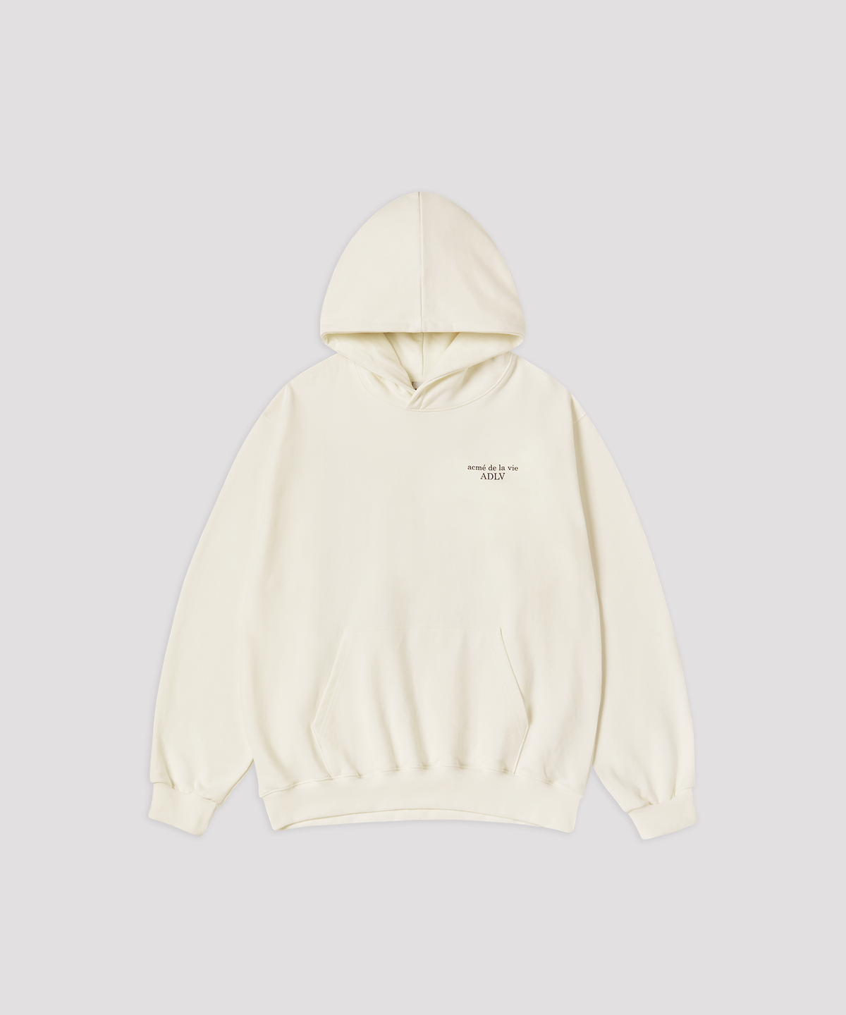 아크메드라비(ACME DE LA VIE) BASIC LOGO NAPPING HOODIE SEASON2