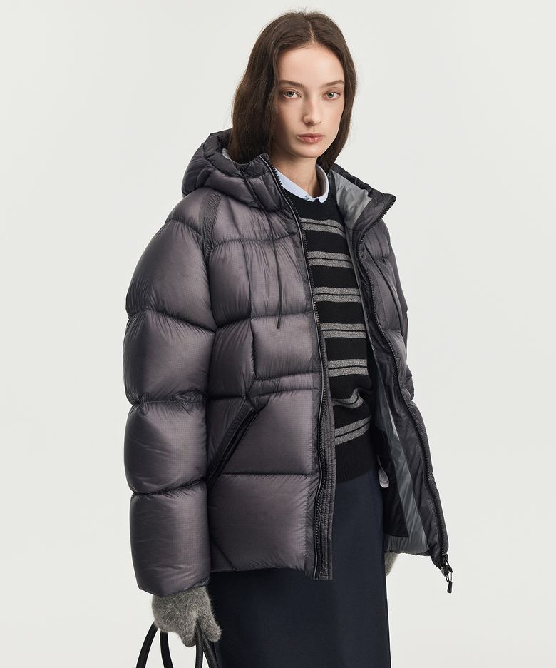 W Citymist Midweight European Goose Down Jacket (Smoke Blue) TNJU6F202B2
