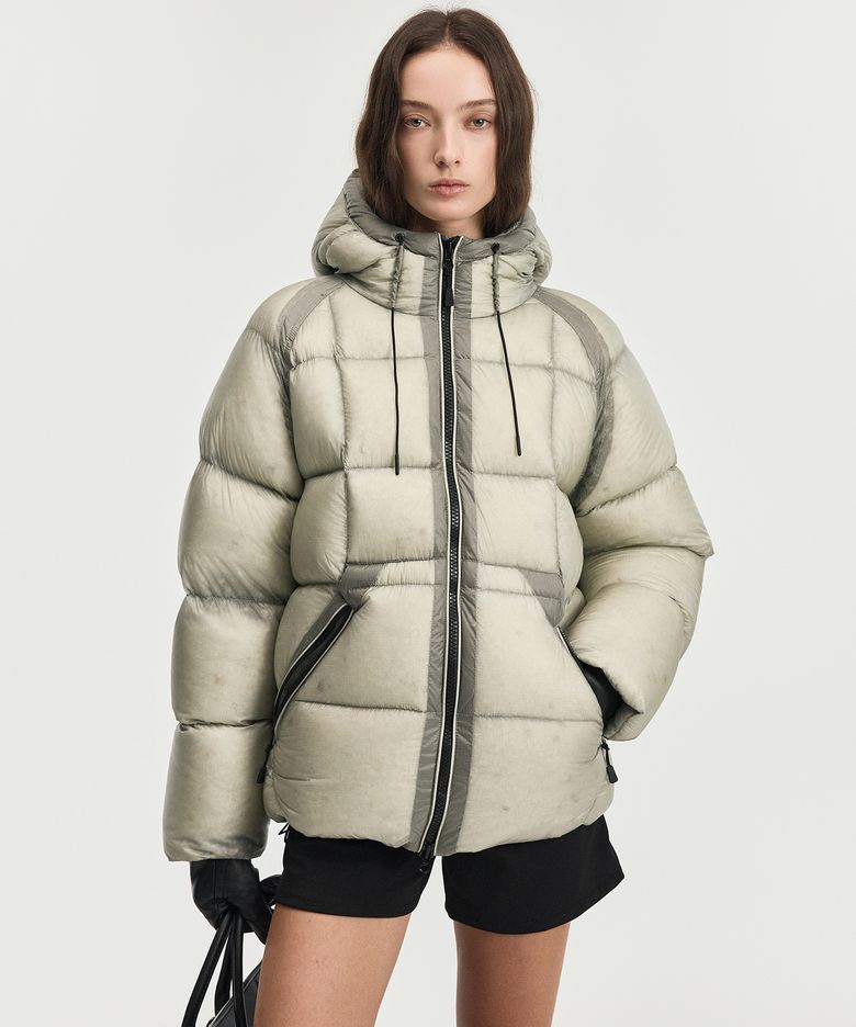 W Citymist Midweight European Goose Down Jacket (Pistachio) TNJU6F202E2