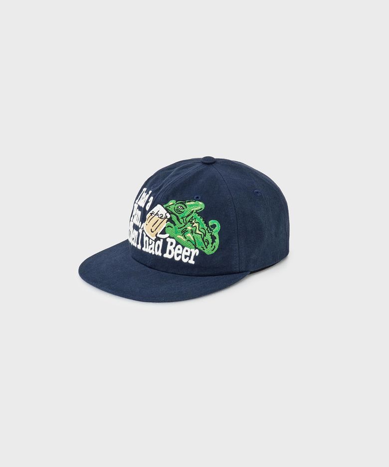 No Plan Cap Faded Navy