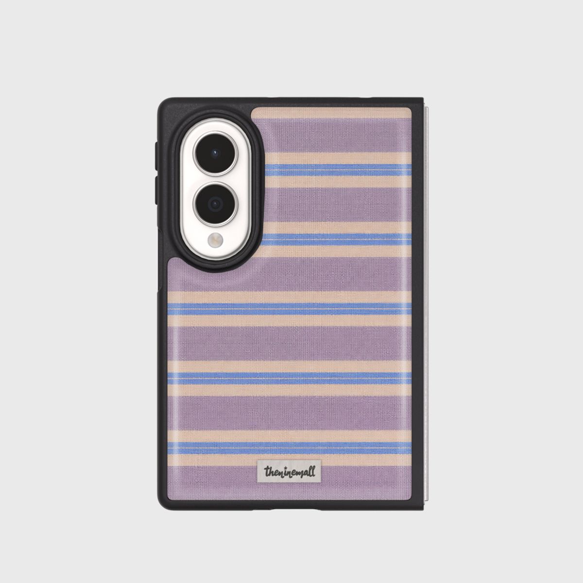 더나인몰(THE NINEMALL) cozy autumn stripe [폴더블 블랙 범퍼케이스]