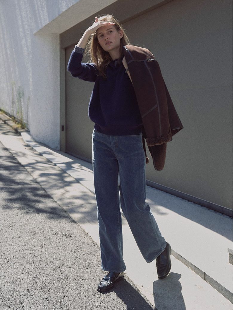 Velvet-Like Brushed Pants
