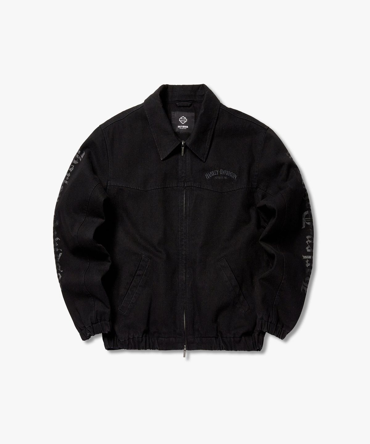 할리데이비슨 컬렉션스®(HARLEY-DAVIDSON COLLECTIONS®) [셋업] OL 피그먼트 캔버스 블루종 블랙 HH15303001