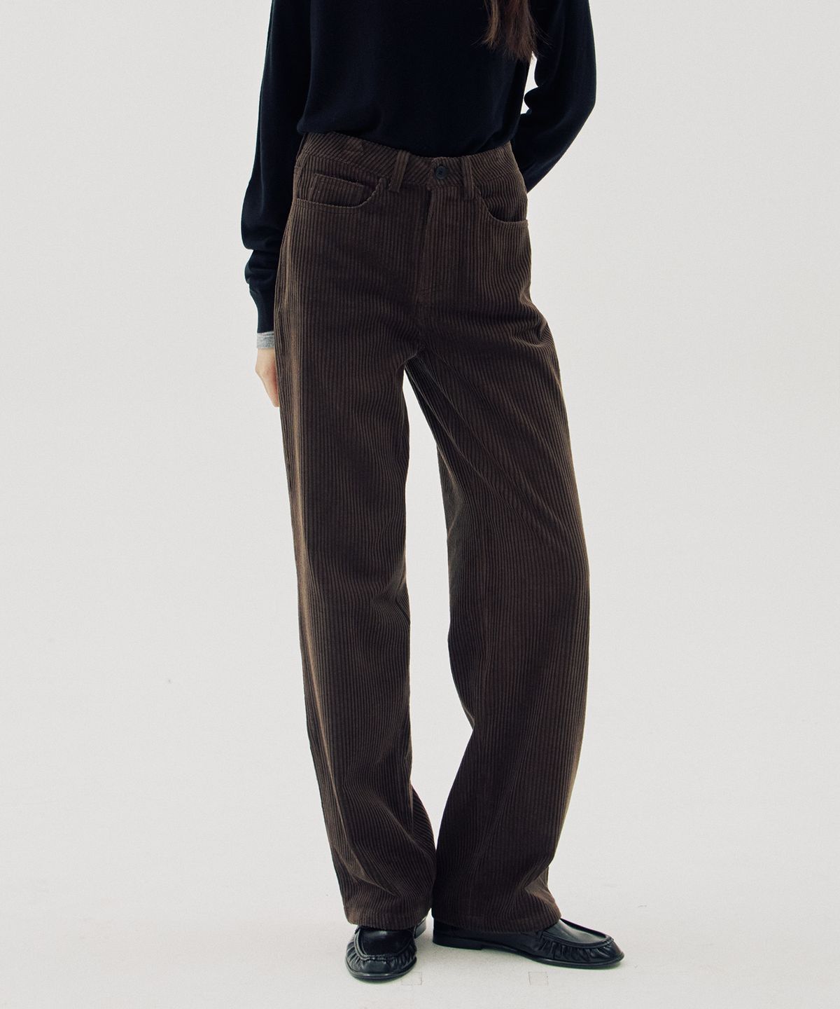 해브 앤 해브(HAVE8HAVE) Steady Mid-Rise Corduroy Pants_2 Color