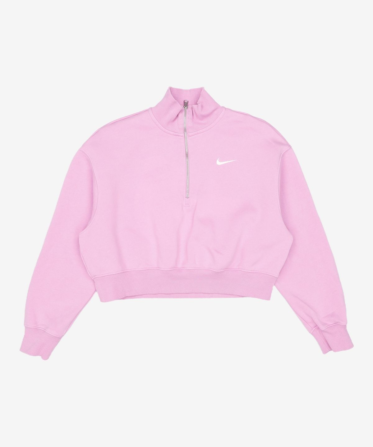 나이키(NIKE) 스포츠웨어 피닉스 플리스 풀집 크롭 W - 비욘드 핑크:세일 / DQ5768-632 L