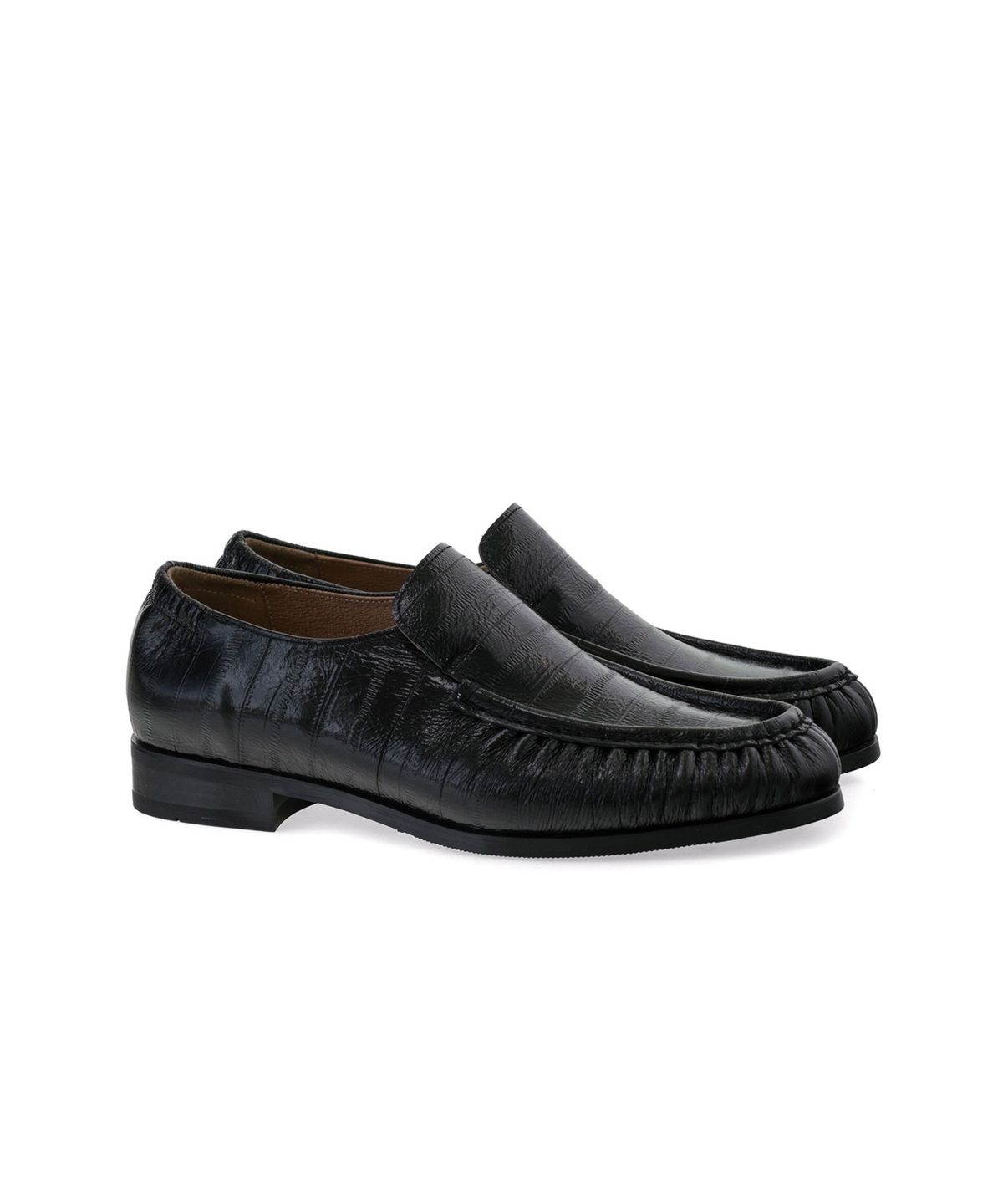 올클래식(ALLCLASSIC) Cimer Shirring Loafer #4417 [Black eel]