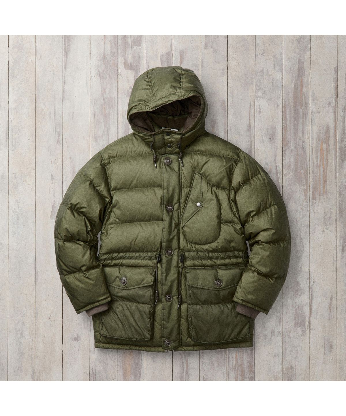 헨리코튼(HENRY COTTONS) [Fly Fishing Club] Waxed 피셔맨 다운 파카 AZUCW26210BEX