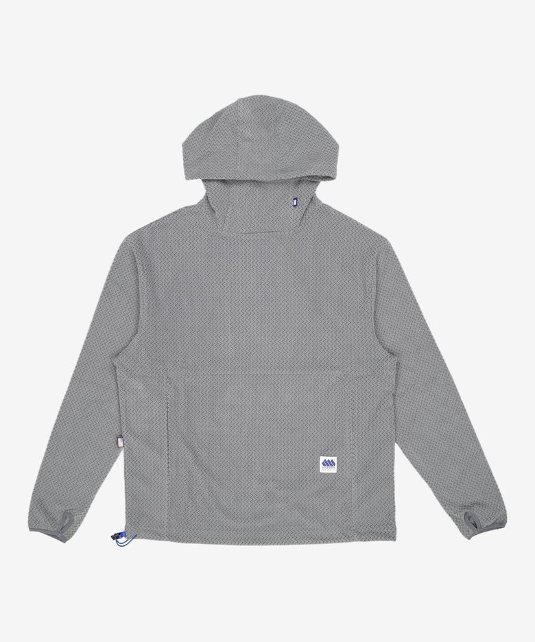 사용 안함 ZIGZAG FUNNY PULLOVER HOODIE GREY M
