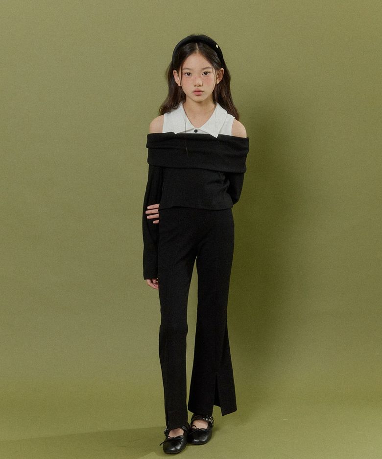 마랑부츠컷레깅스 (블랙)