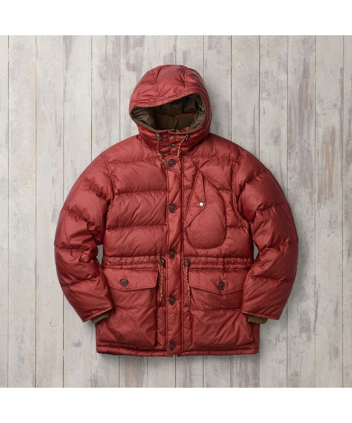 헨리코튼(HENRY COTTONS) [Fly Fishing Club] Waxed 피셔맨 다운 파카 AZUCW26210ORX