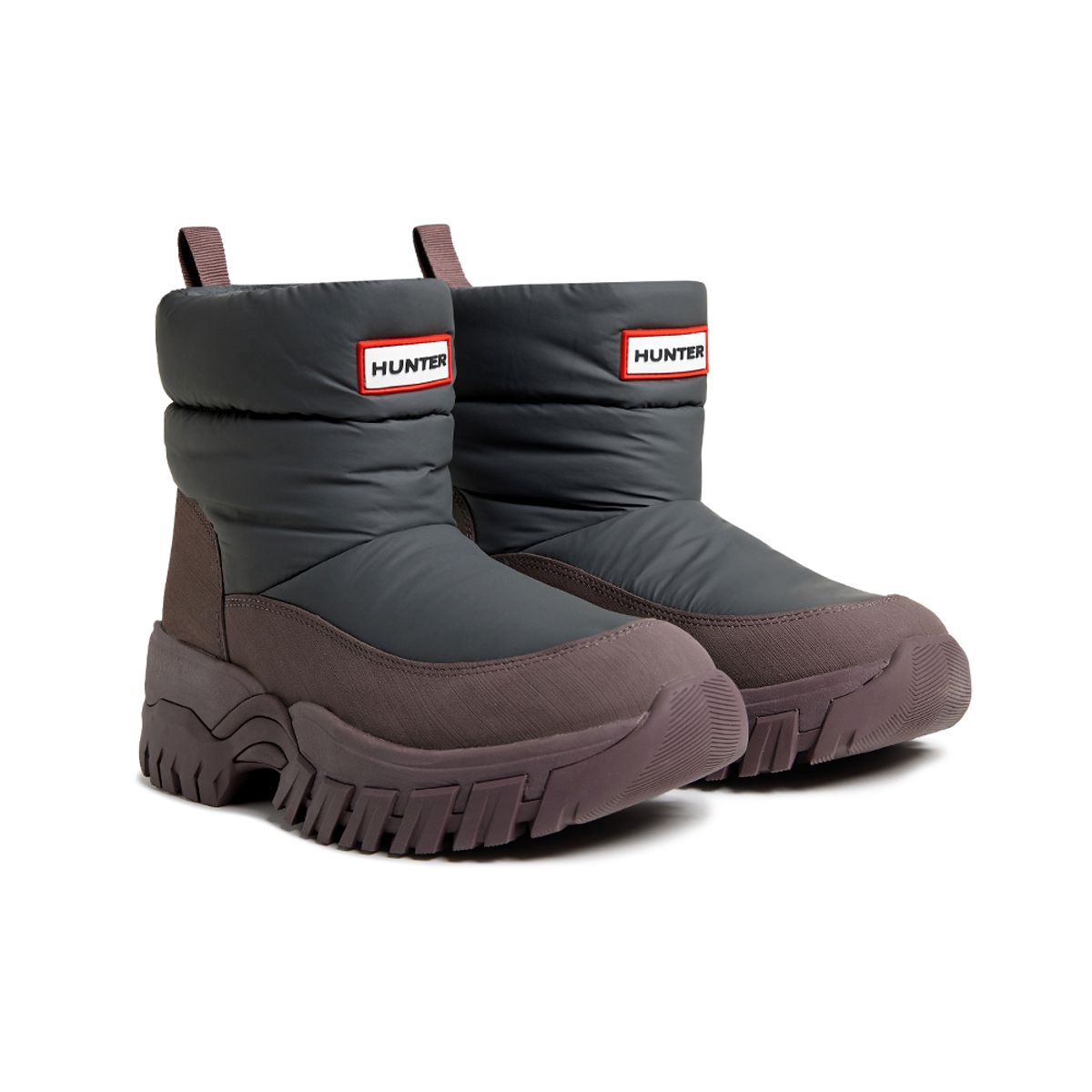 헌터(HUNTER) [UNISEX] 인트레피드 원더러 숏 스노우 부츠 - 와일드코코아 UFS7119WWUWAC