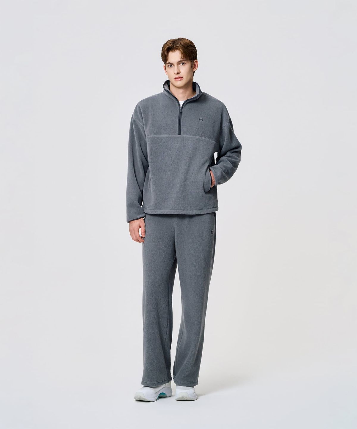세르지오 타키니(SERGIO TACCHINI) M 쿠쉬웜 셰르파 플리스 2-WAY 팬츠 (D.Grey)