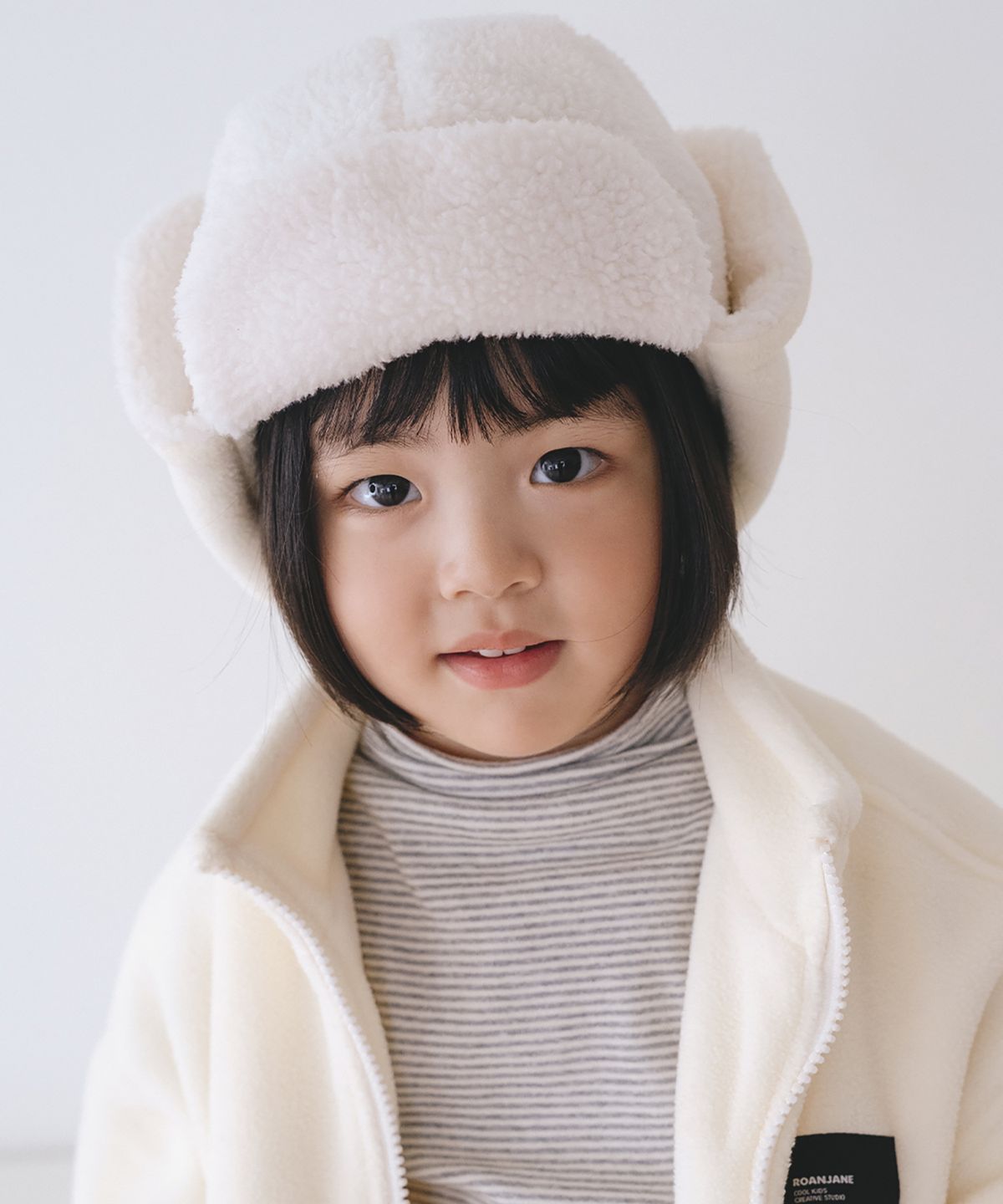 로아앤제인(ROANJANE) (덤블)퐁퐁 귀도리 햇