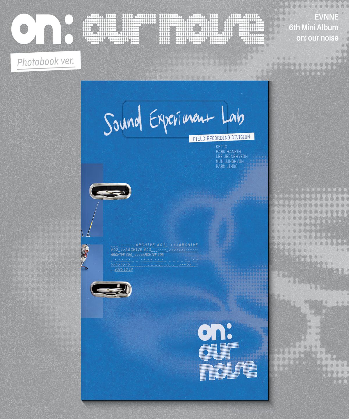 미니레코드(MINIRECORD) EVNNE (이븐) 6th Mini Album [on: our noise] (PHOTOBOOK Ver.)