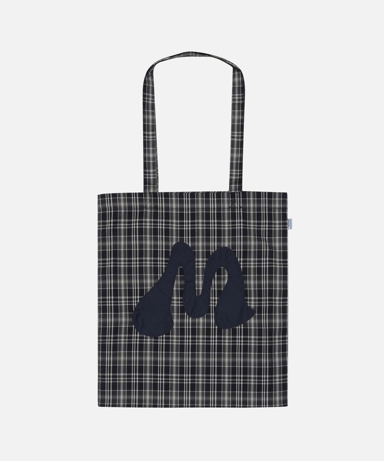 MR M Note Logo Tote Bag - Navy