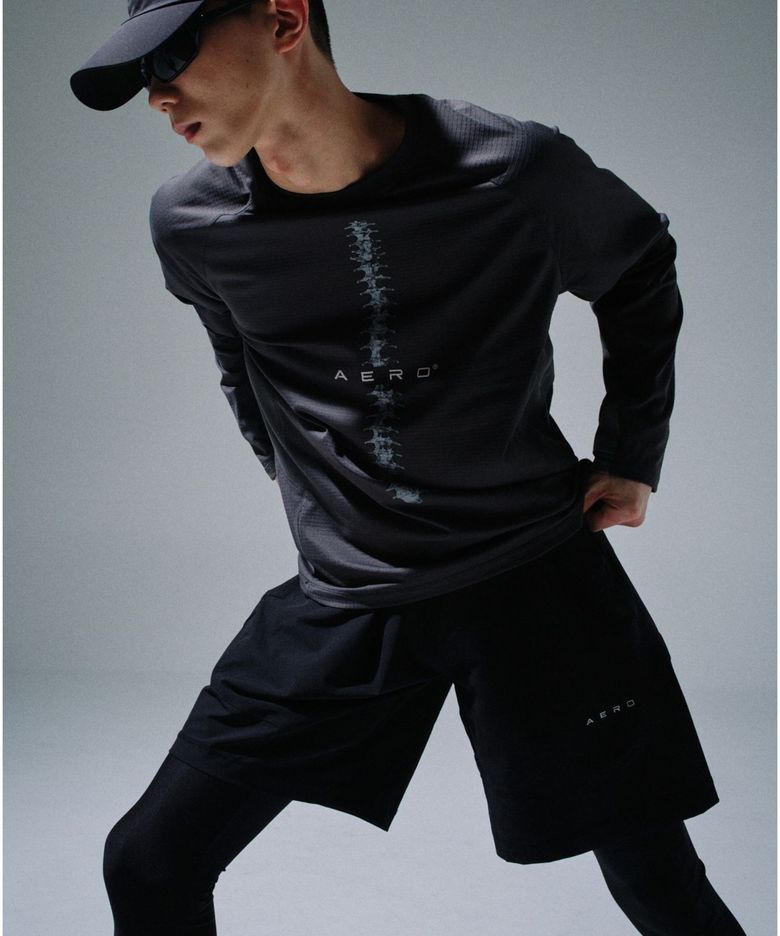 AERO SAPIENS THERMAL WAFFLE FLEECE LONG-SLEEVE