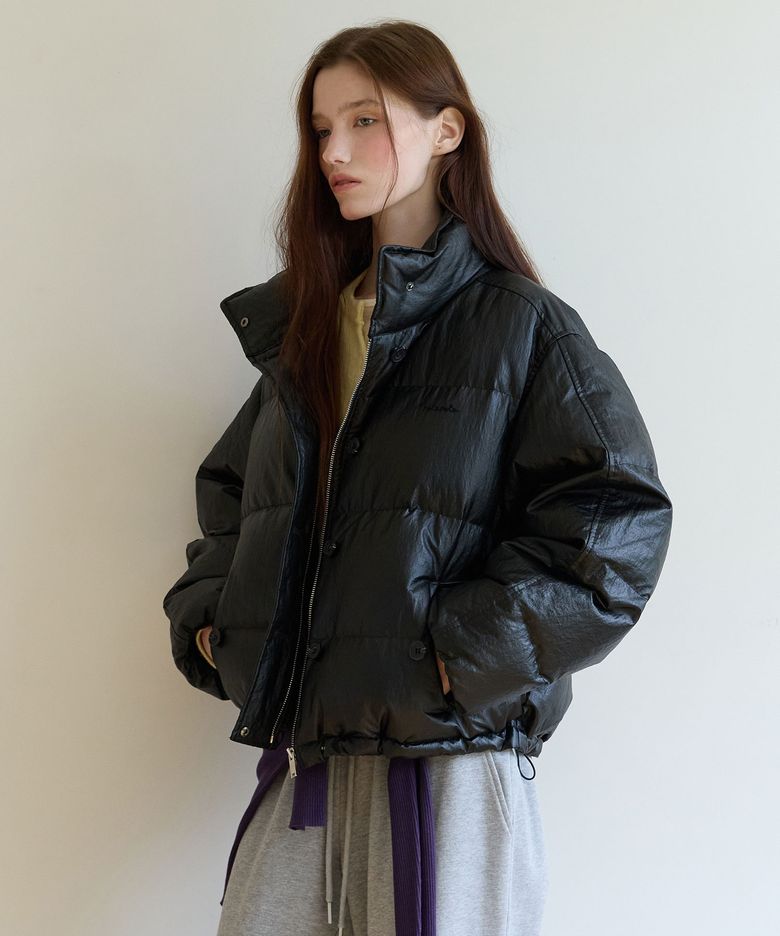PUFFER DOWN JUMPER BLACK