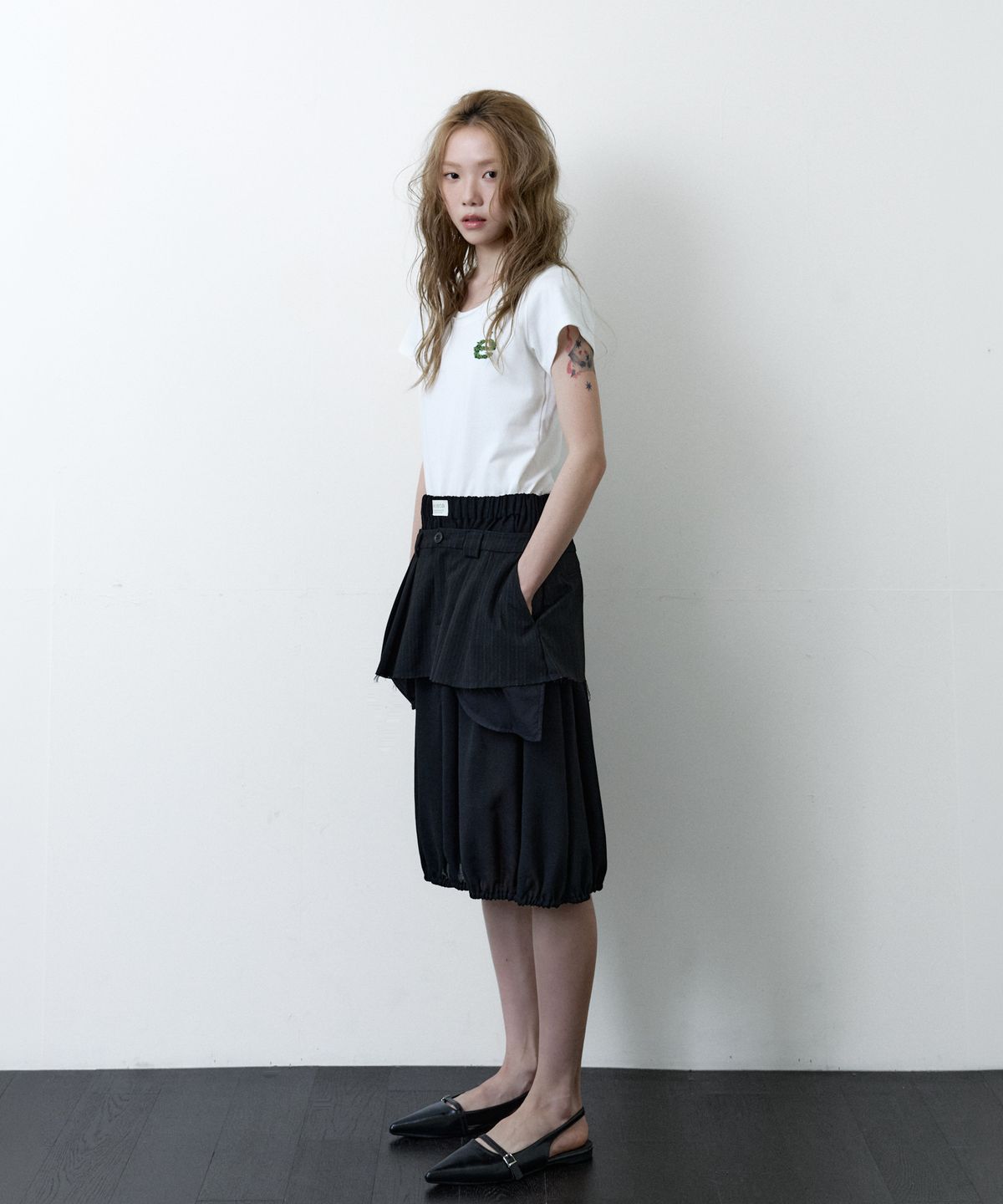 에키에타(EKIETA) Loaf Skirt