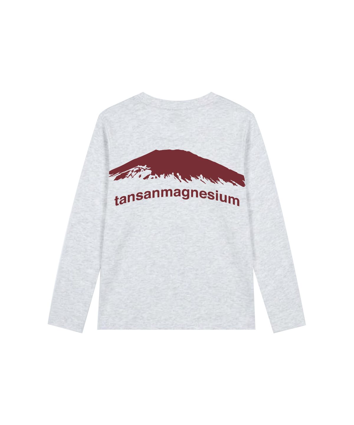 탄산마그네슘(TANSANMAGNESIUM) 마운틴 롱슬리브 (백멜란지/레드)