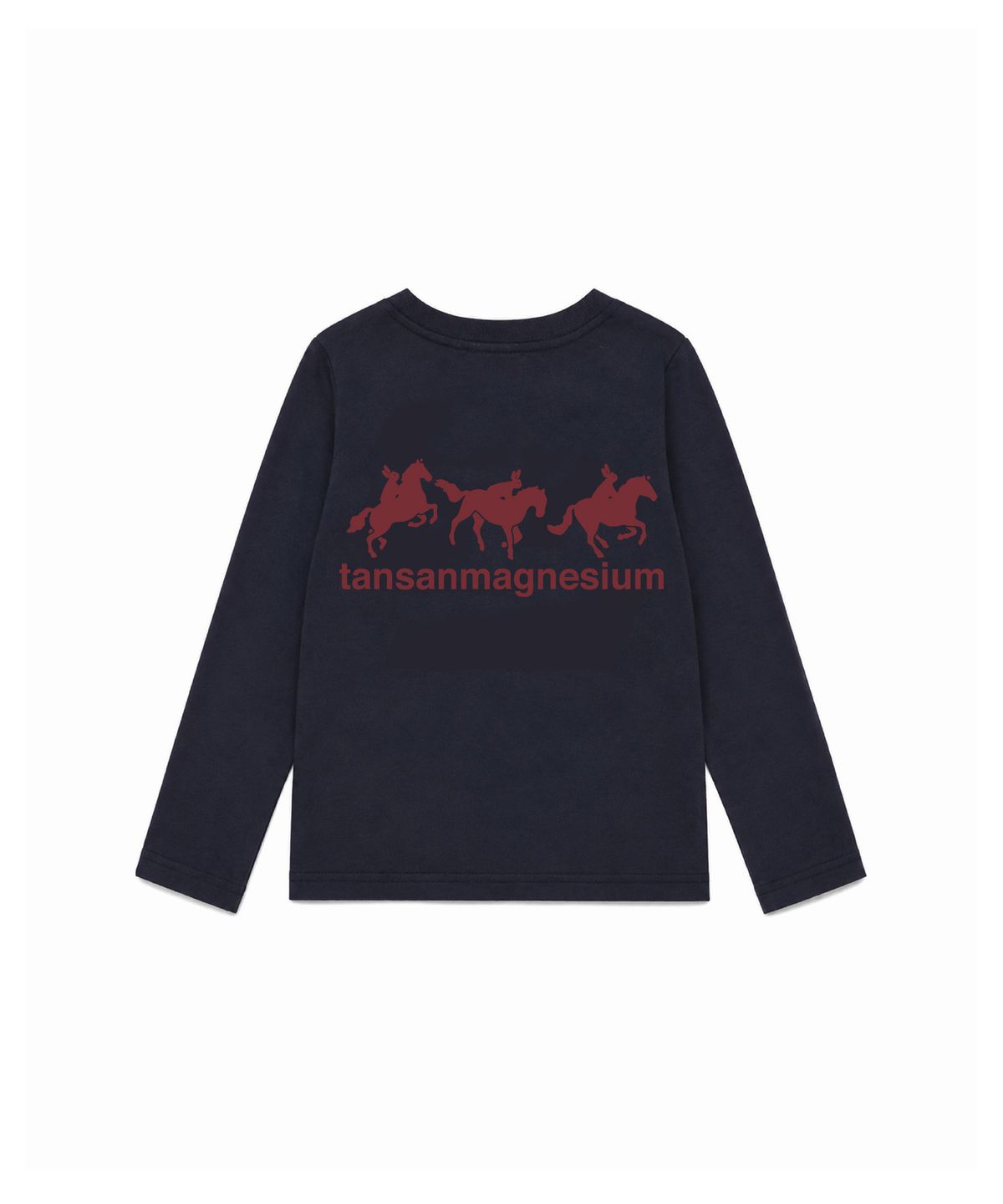 탄산마그네슘(TANSANMAGNESIUM) 홀스 래빗 롱슬리브 (네이비/레드)