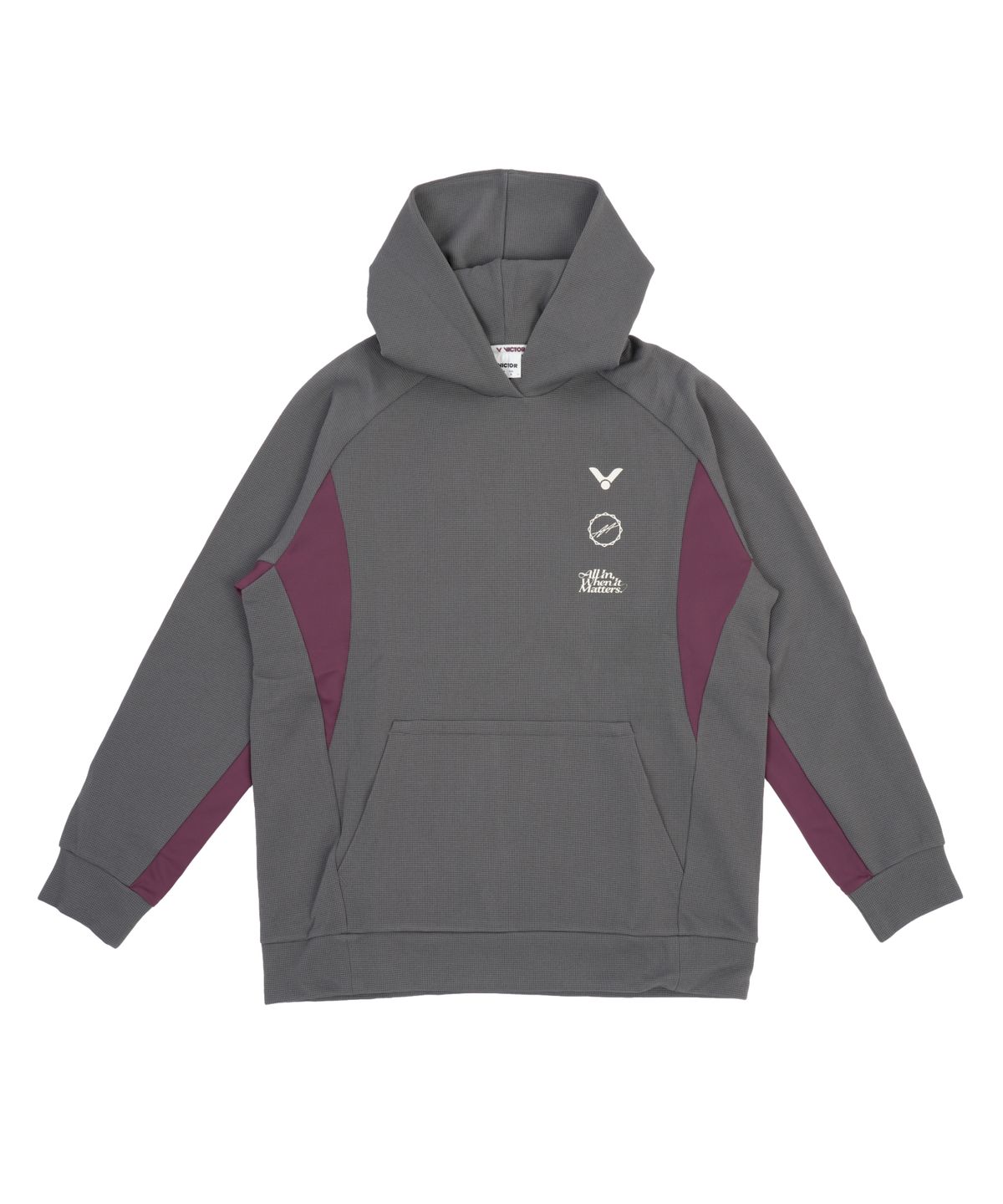 빅터(VICTOR) SIGNATURE HOOD 공용 후드 티셔츠 (T-605AA)