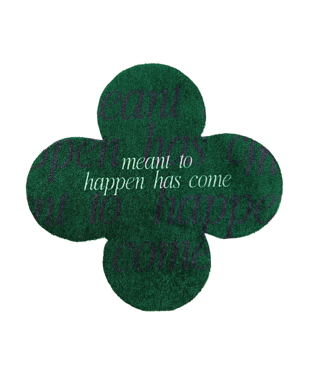 민투해픈해즈컴(MEANT TO HAPPEN HAS COME) A LUCKY THING RUG 디자인 러그