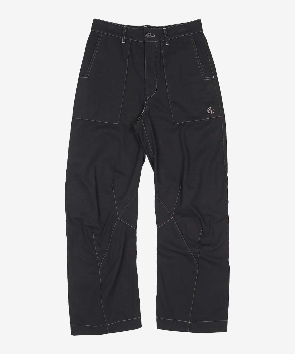 노매뉴얼(NOMANUAL) 3D CURVED PANTS S