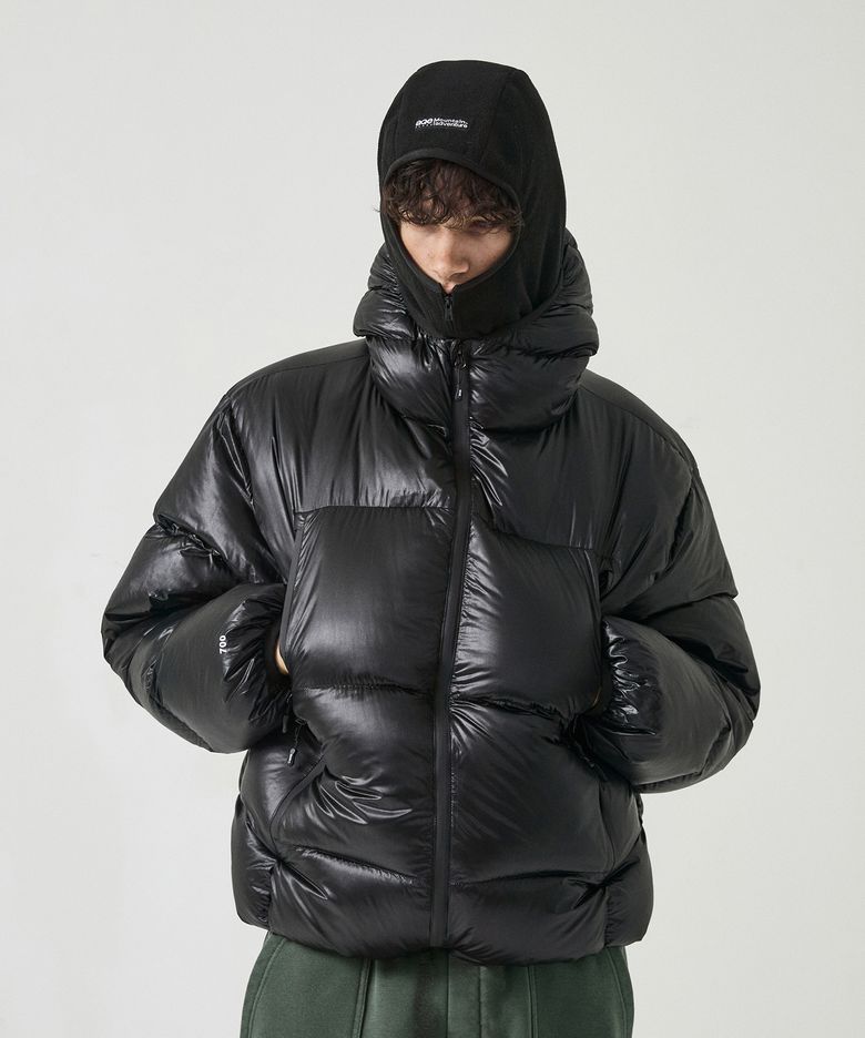 AQE 마운트 라이엘 바라클라바 다운 자켓 블랙 FPJ228