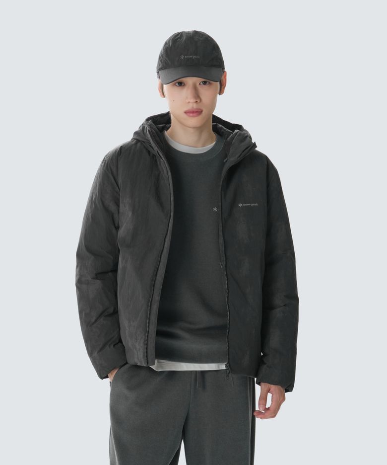 프린트 경량 다운 자켓 (S26WMTDJ36) Dark Charcoal