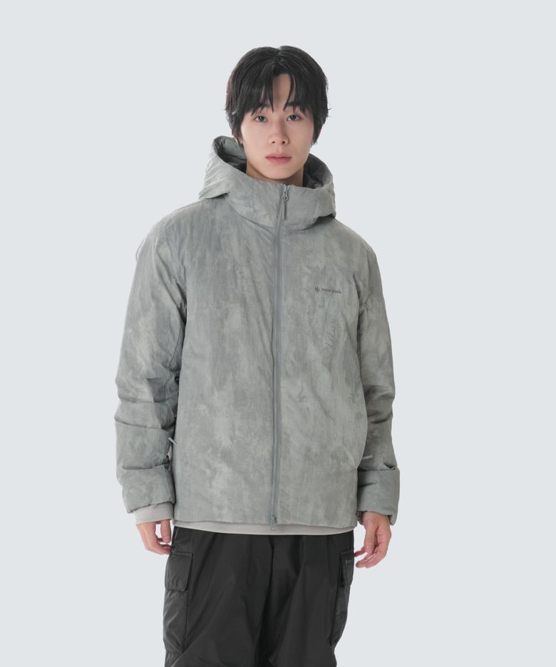 프린트 경량 다운 자켓 (S26WMTDJ36) Ash Gray