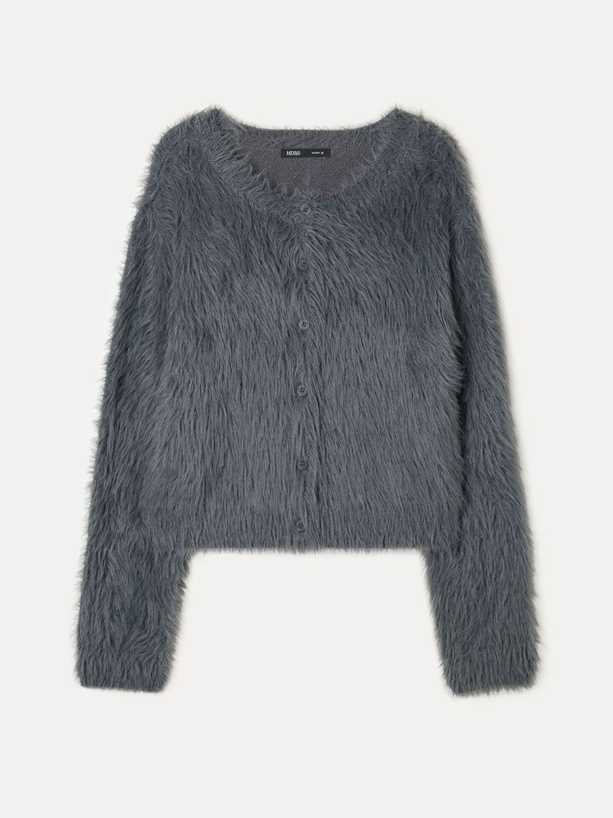 미쏘(MIXXO) 날개사 라운드넥 가디건_MIWCKGV10T