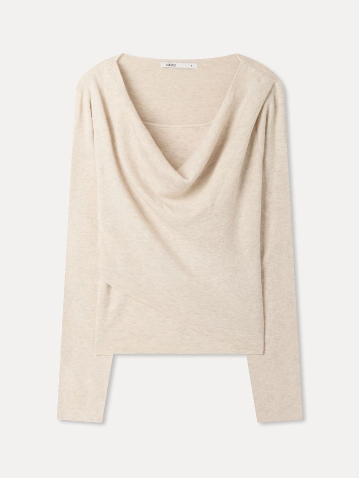 미쏘(MIXXO) 카울넥 레이어드 니트_MIWKAGV5AS