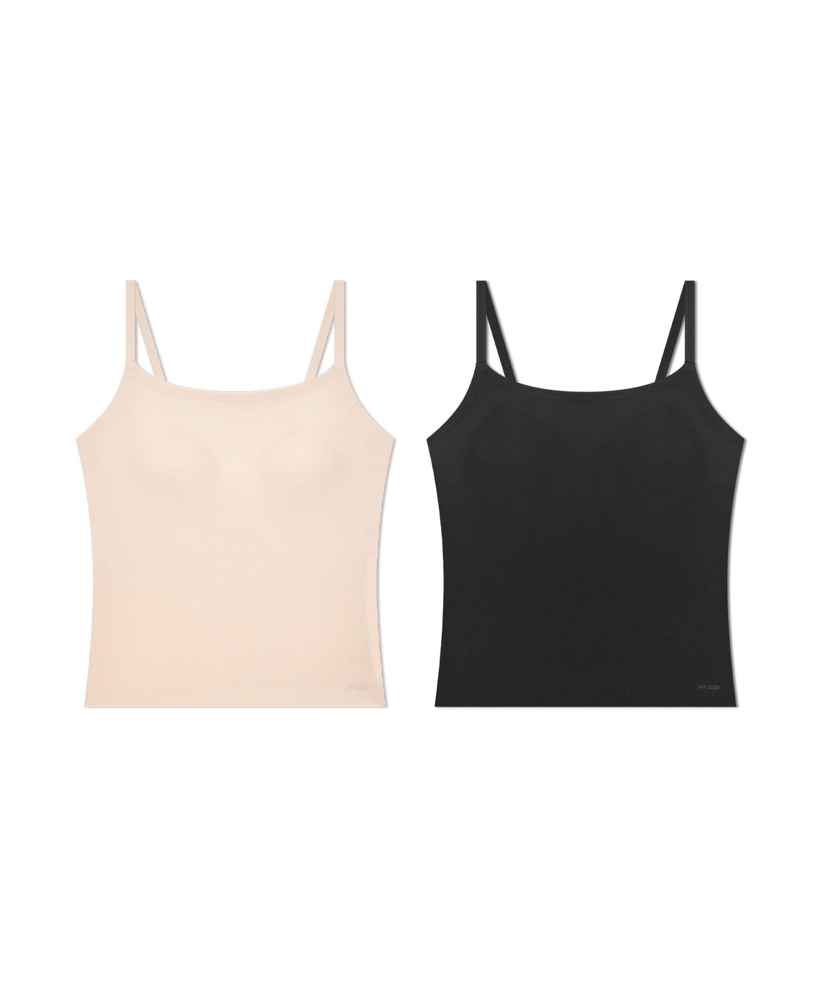 휘게 언더웨어(HYGGE UNDERWEAR) 웜터치 골지케미 심리스 브라탑 - 2Colors