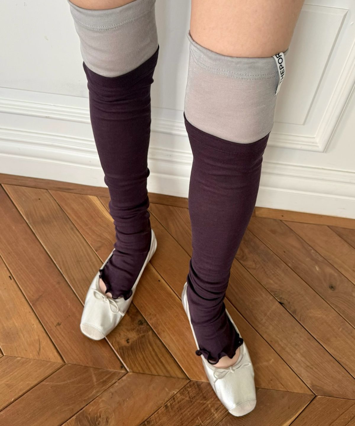 더포르타(THEPORTA) LAYERED LEG WARMER (6 COLORS)