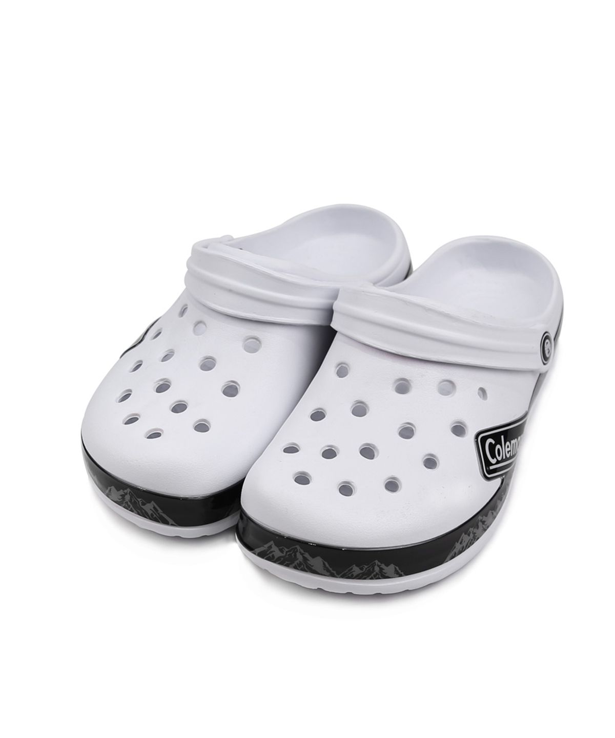 콜맨슈즈(COLEMAN SHOES) 위드키즈 슬리퍼 클로그 화이트