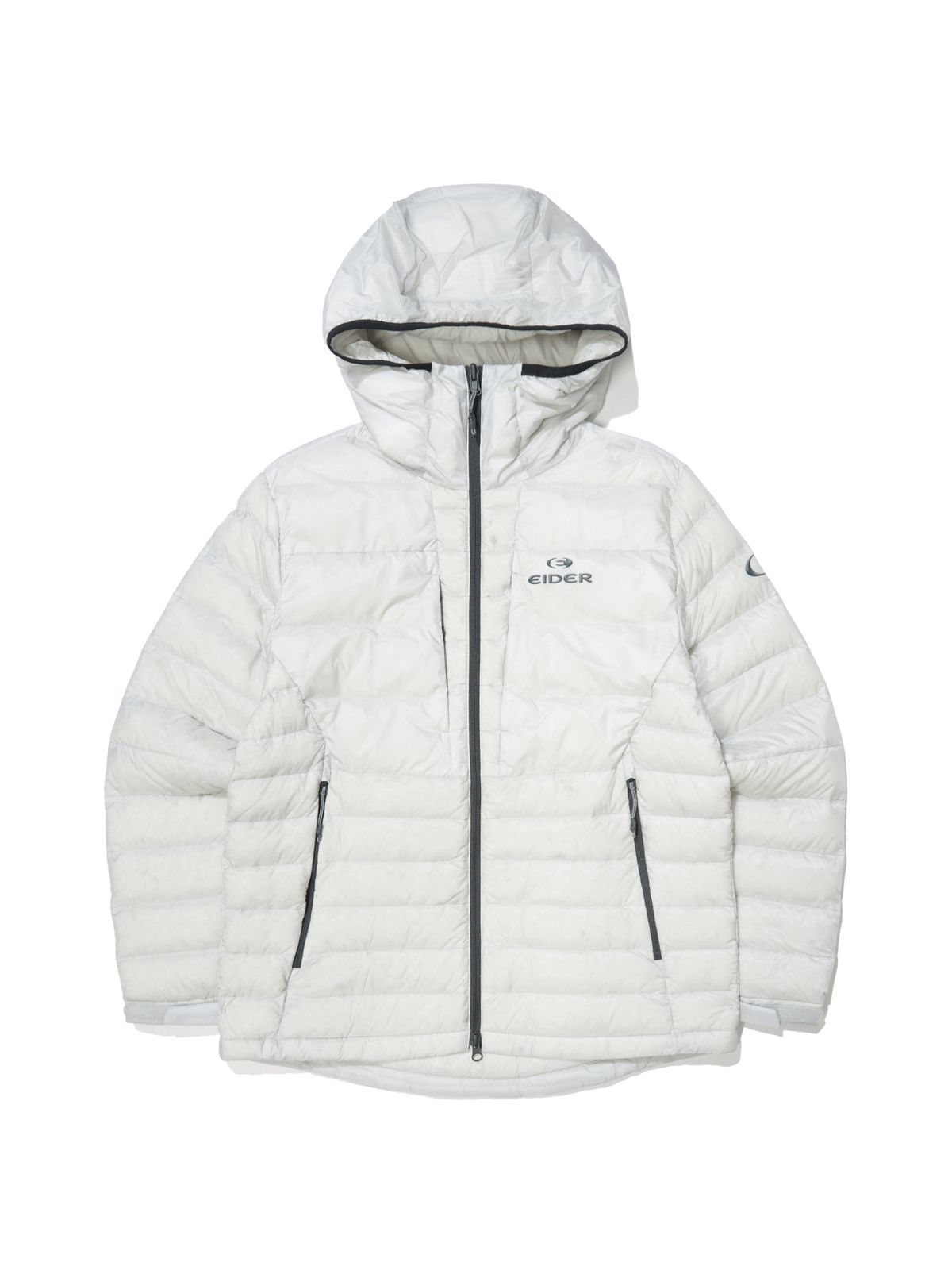 아이더(EIDER) HERITAGE (헤리티지) 남성 경량 퀼팅 다운 자켓_Light Grey_DMW24531C2