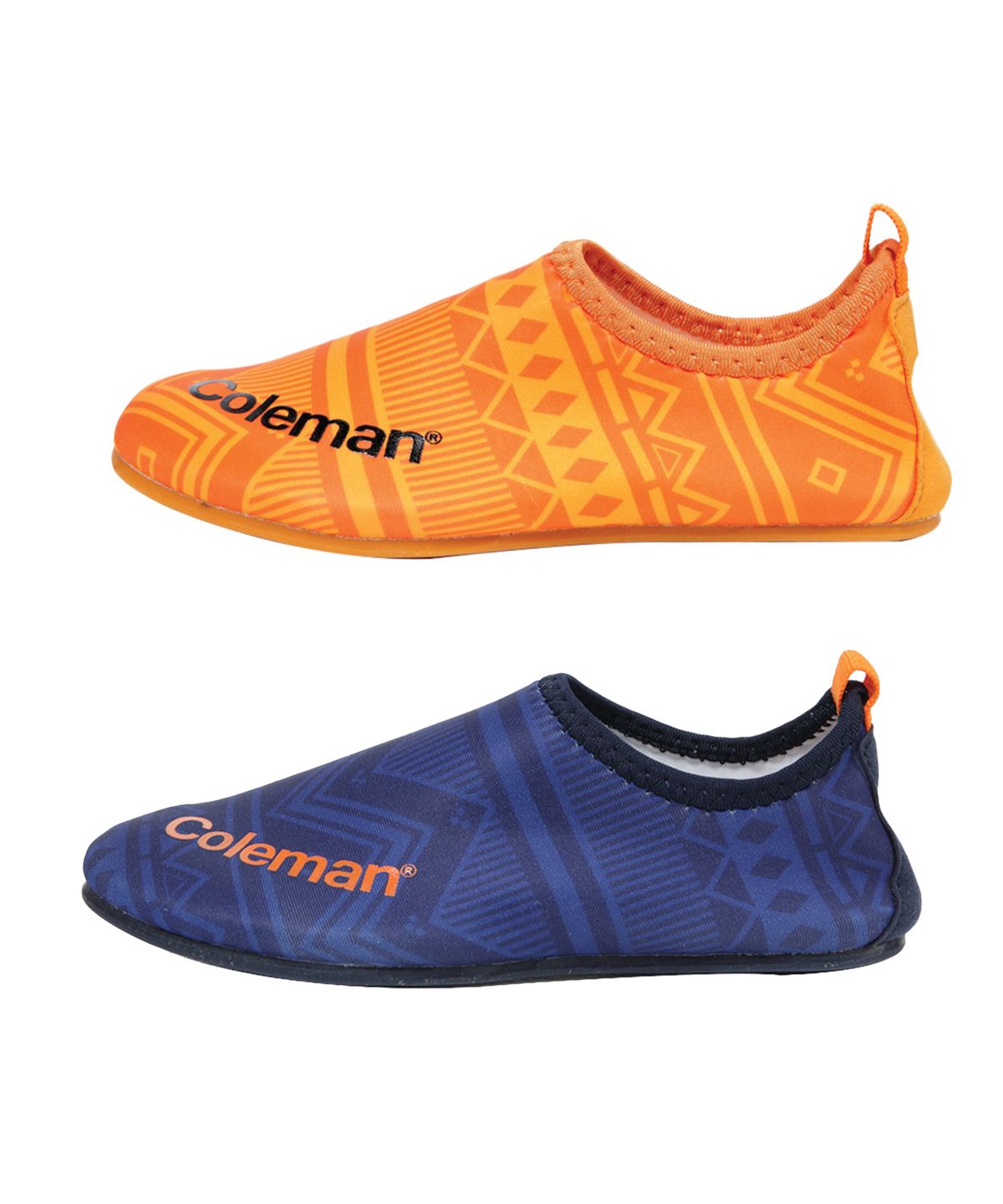콜맨슈즈(COLEMAN SHOES) 엘보키즈 아동 아쿠아슈즈 네이비 오렌지